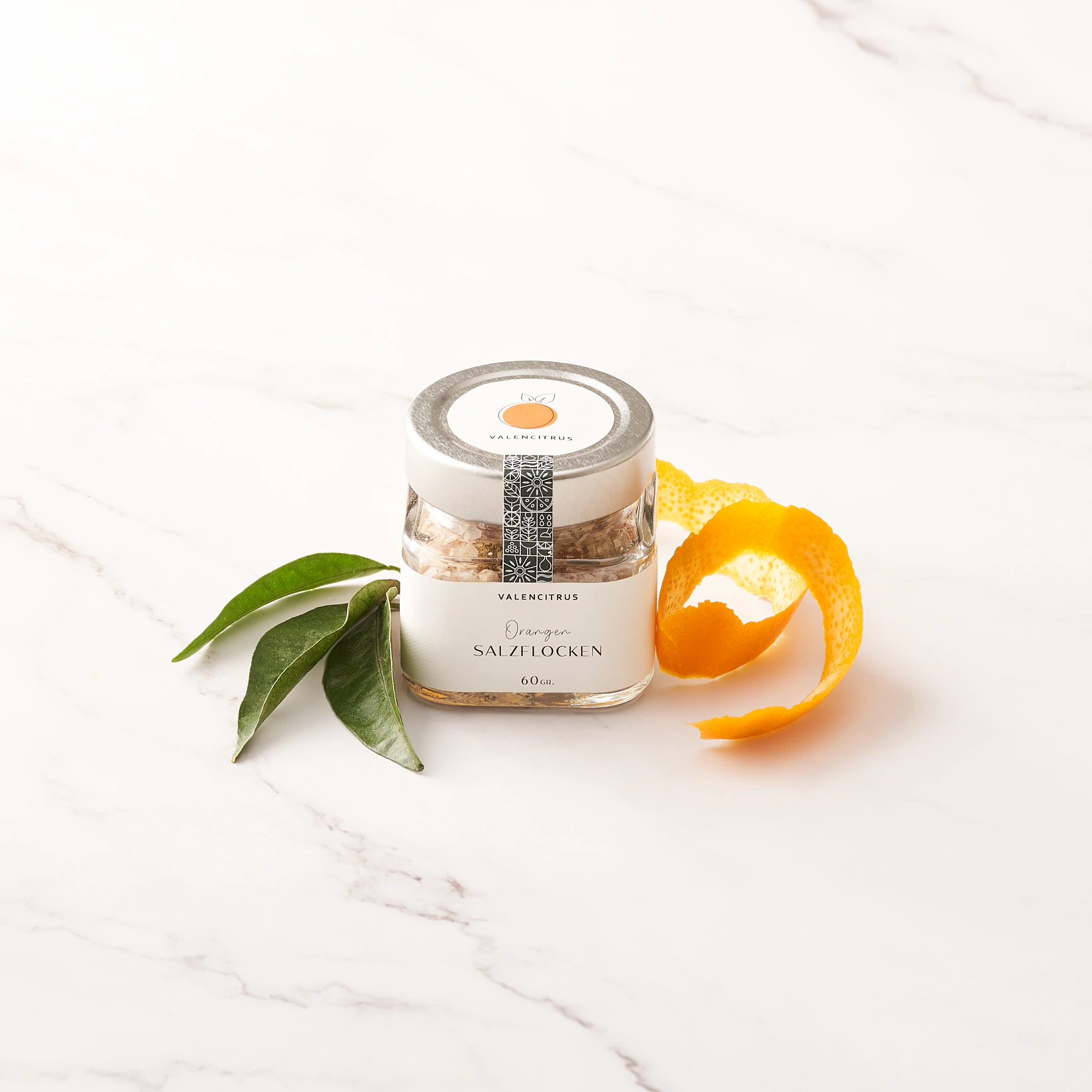 Escamas de Sal con Naranja 60 gr.